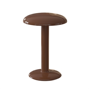 Flos Gustave Transportable Table Lamp Brown 3000K