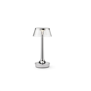Flos Bon Jour Unplugged Portable Lamp Chrome
