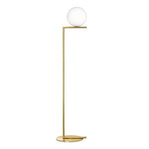 Flos IC F1 Floor Lamp Brass