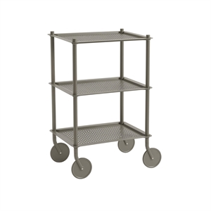 Muuto Flow Trolley 3-Layer Trolley Taupe