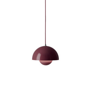 &Tradition Flowerpot VP1 Pendant Dark Plum