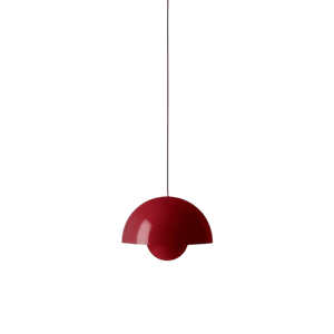 &Tradition Flowerpot VP2 Pendant Vermilion Red