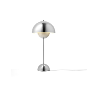 &tradition Flowerpot VP3 Table Lamp Polished Steel