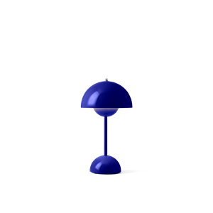 &Tradition Flowerpot VP9 Table lamp Portable Cobalt blue