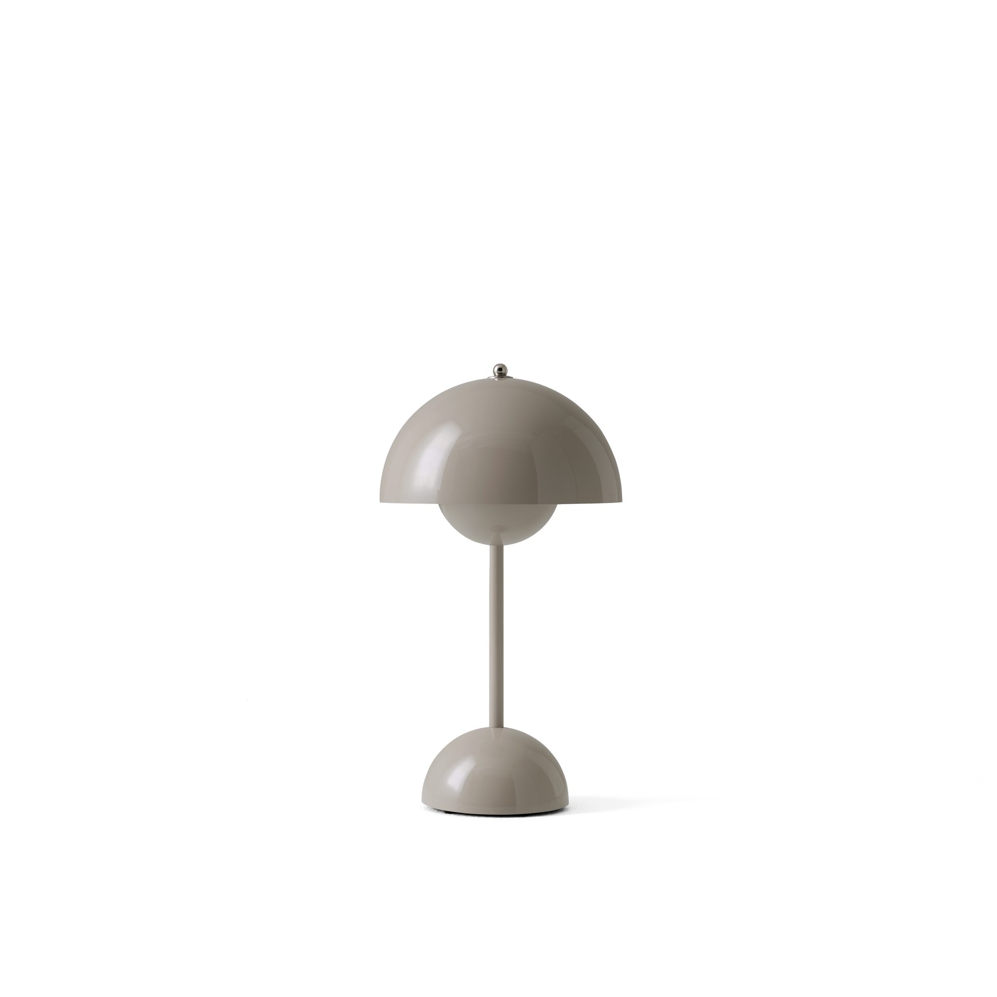 Flowerpot VP9 Portable Table Lamp Grey Beige - &Tradition - Buy online