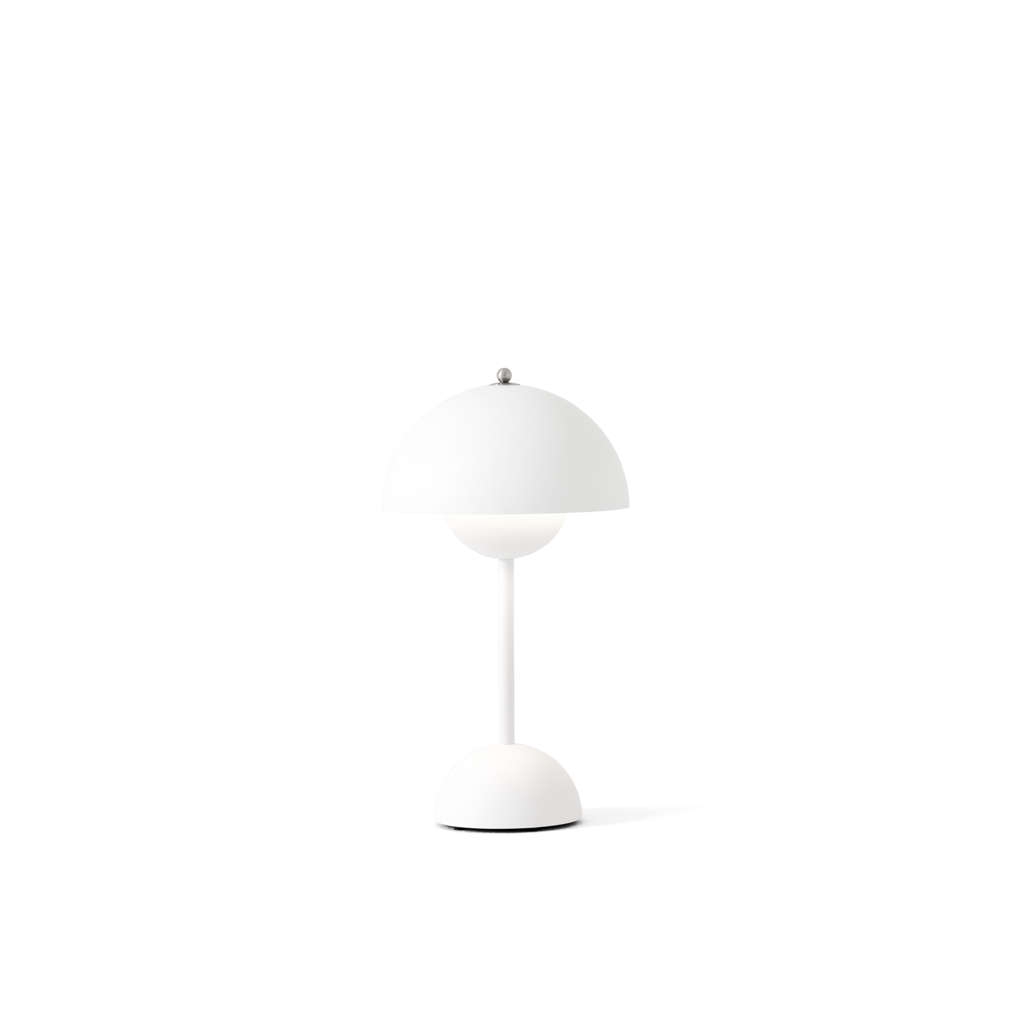 Flowerpot VP9 Portable Table Lamp Grey Beige - &Tradition - Buy online