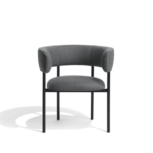 Møbel Copenhagen Font Dining Chair with Armrests Remix 143/ Black Frame