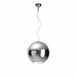 FontanaArte Globo Di Luce Pendant Large Chrome