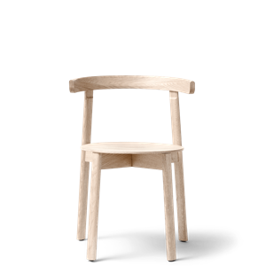 Form & Refine Lunar Dining Chair White Oiled Oak