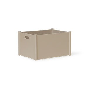 Form & Refine Pillar Storage Box Large Warm Gray