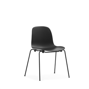 Normann Copenhagen Form Stacking Dining Chair Black
