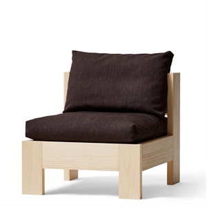 Form & Refine Icon Armchair Pine/Dark Brown