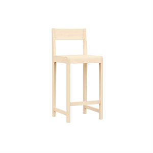 Frama 01 Bar Stool H65 Natural