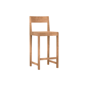 Frama 01 Bar Stool H65 Warm Brown