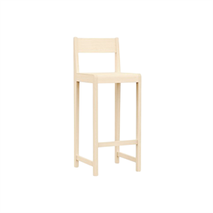 Frama 01 Bar Stool H76 Natural