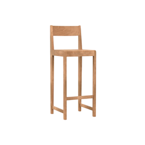 Frama 01 Bar Stool H76 Warm Brown