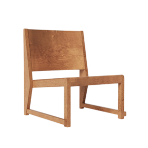 Frama 01 Easy Armchair Warm Brown
