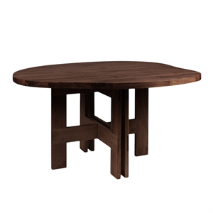 Frama Farmhouse Trestles Dining Table Dark Oak