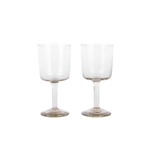 Frama Isle Stem Glass Set of 2 100ml Light Smoked
