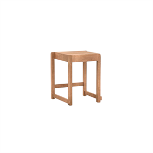 Frama 01 Stool Low Warm Brown