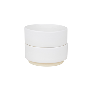 Frama Otto Ceramic Bowl Set of 2 Medium White