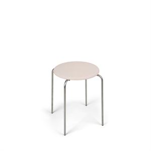 Frama Petit Rond Stool Stainless Steel/Leather