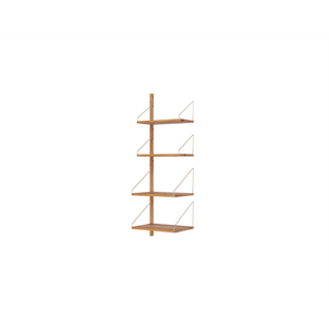 Frama Shelf Library Add-On Section Shelf Natural Oak