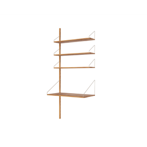 Frama Shelf Library Add-On Desk Section Shelf 185.2x80 Natural Oak