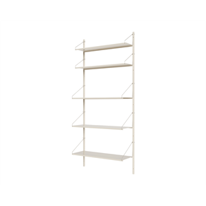 Frama Shelf Library Single Section Bookcase 185.2x80 Warm White