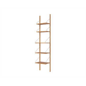 Frama Shelf Library Single Section Bookcase 185.2x40 Natural Oak