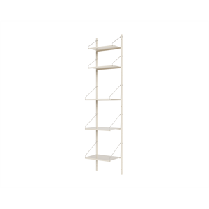 Frama Shelf Library Single Section Bookcase 185.2x40 Warm White