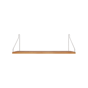 Frama Single Shelf 20x60 Oiled Oak/Stainless Steel
