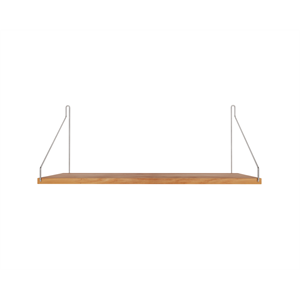 Frama Single Shelf 27x60 Oiled Oak/Stainless Steel