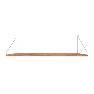 Frama Single Shelf Shelf 27x80 Oiled Oak/ Stainless Steel