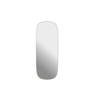 Muuto Framed Mirror 118x44.5 cm Light Yellow/ Clear