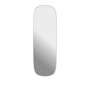 Muuto Framed Mirror 150x50 cm Light Yellow/ Clear