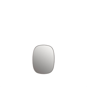 Muuto Framed Mirror Small Gray/ Clear