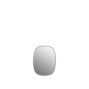 Muuto Framed Mirror Small Taupe/Clear