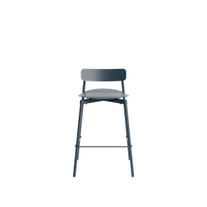Petite Friture FROMME Bar Stool H65 Gray Blue