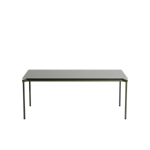Petite Friture FROMME Rectangular Table 90x180 Glass Green