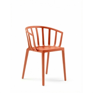 Kartell VENICE MAT Dining Chair Rusty Orange
