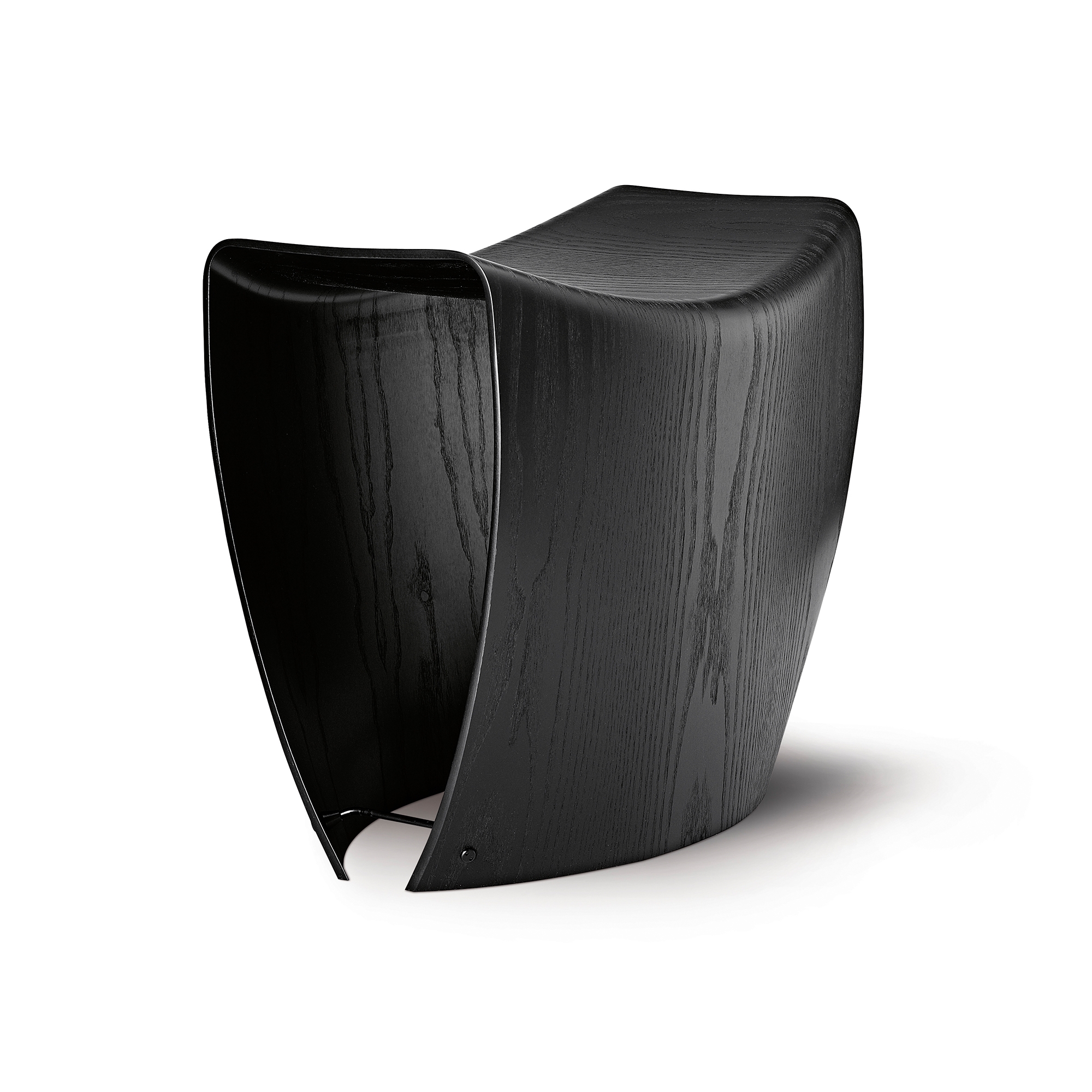 Fredericia Furniture Gallery Stool Black Lacquered Oak