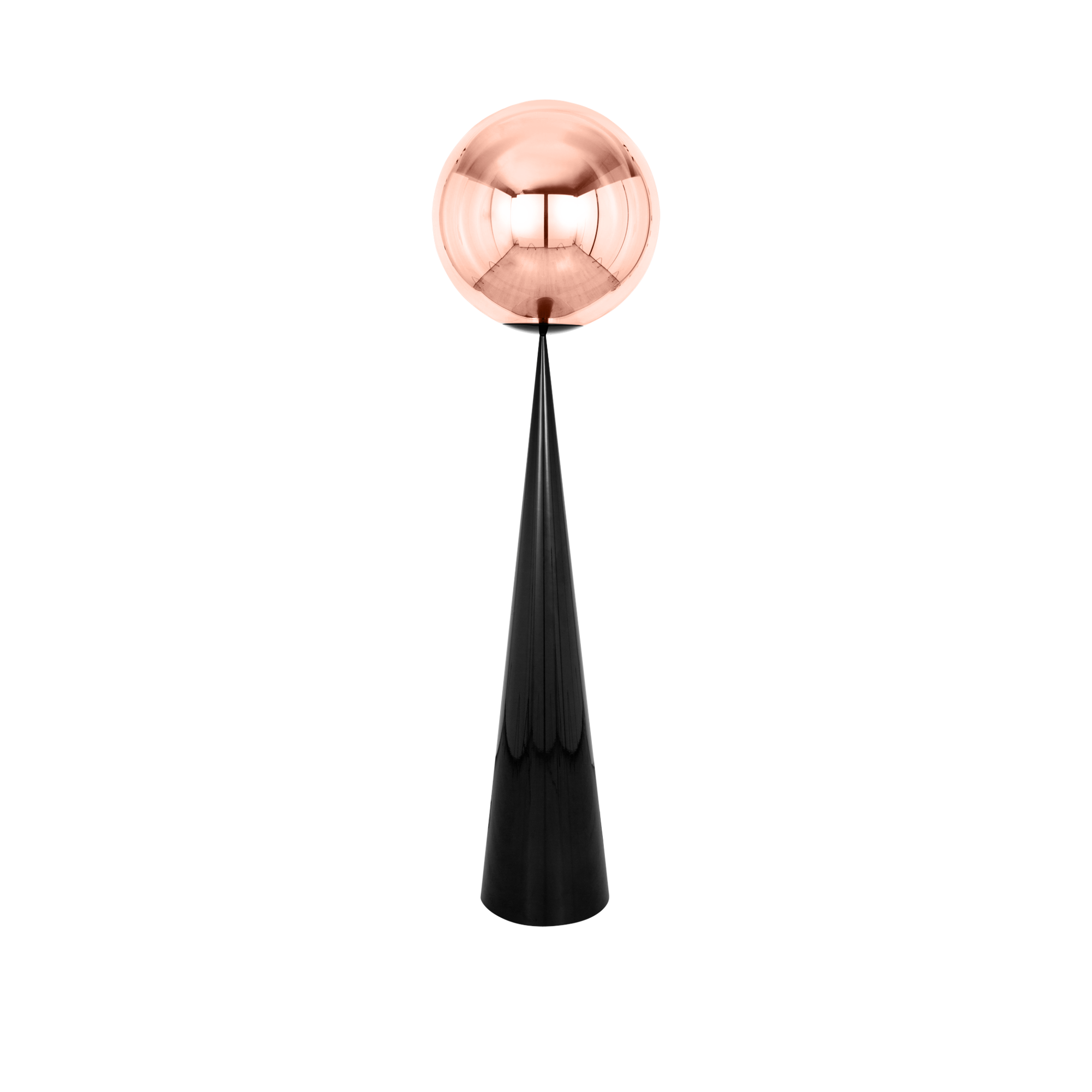 Tom Dixon Mirror Ball Fat Floor lamp Copper