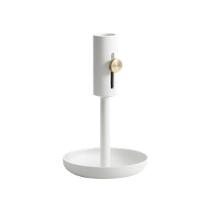 Northern Granny Candlestick H16 White