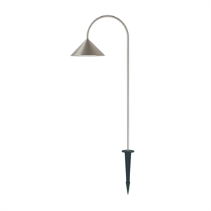 Frandsen Grasp Garden Lamp With Spear Brushed Stainless Steel