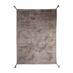 Woodnotes Uni Hand-knotted Wool Carpet 140 x 200 cm Light Gray