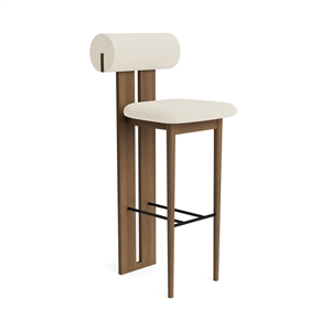NORR11 Hippo Bar Stool H75 Light Smoked Oak/Barnum 24