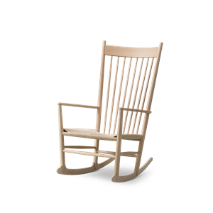 Fredericia Furniture J16 Rocking Chair Soap-treated Oak/Paper Yarn
