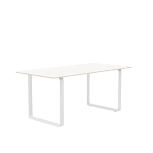 Muuto 70/70 Dining Table 170x85 White Laminate/ Gray