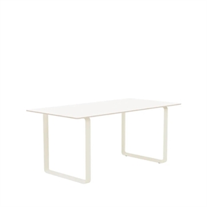 Muuto 70/70 Dining Table 170x85 White Laminate/ Sand
